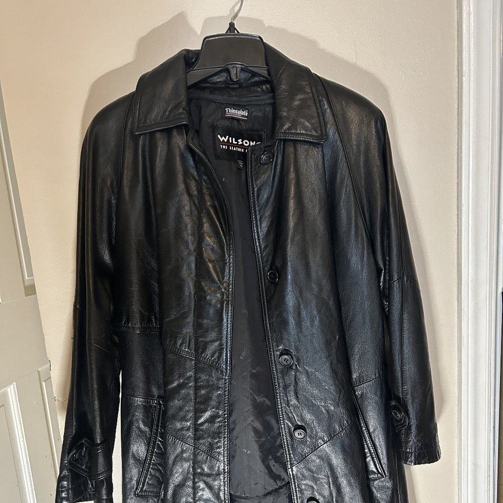 Wilson's The Leather Experts Black Jacket
